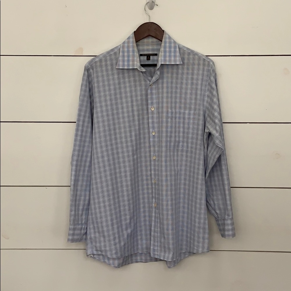 BCBG MAXAZRIA Men’s Button Down Dress Shirt